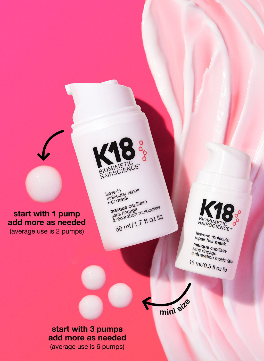 K18 Leave-In Molecular Repair Mask 50ml