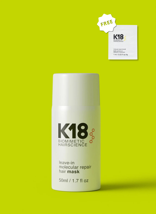 K18 Leave-In Molecular Repair Mask 50ml | FREE 1pc K18 Hair Oil 1ml