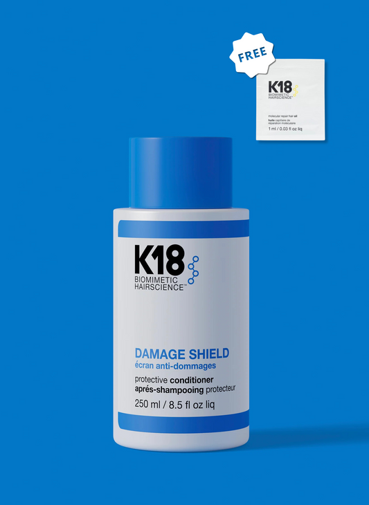 K18 Damage Shield PH Protective Conditioner 250ml | FREE 1pc K18 Hair Oil 1ml