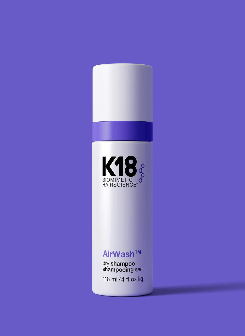 K18 AirWash™ Dry Shampoo 118ml | FREE 1pc K18 Hair Mask 5ml