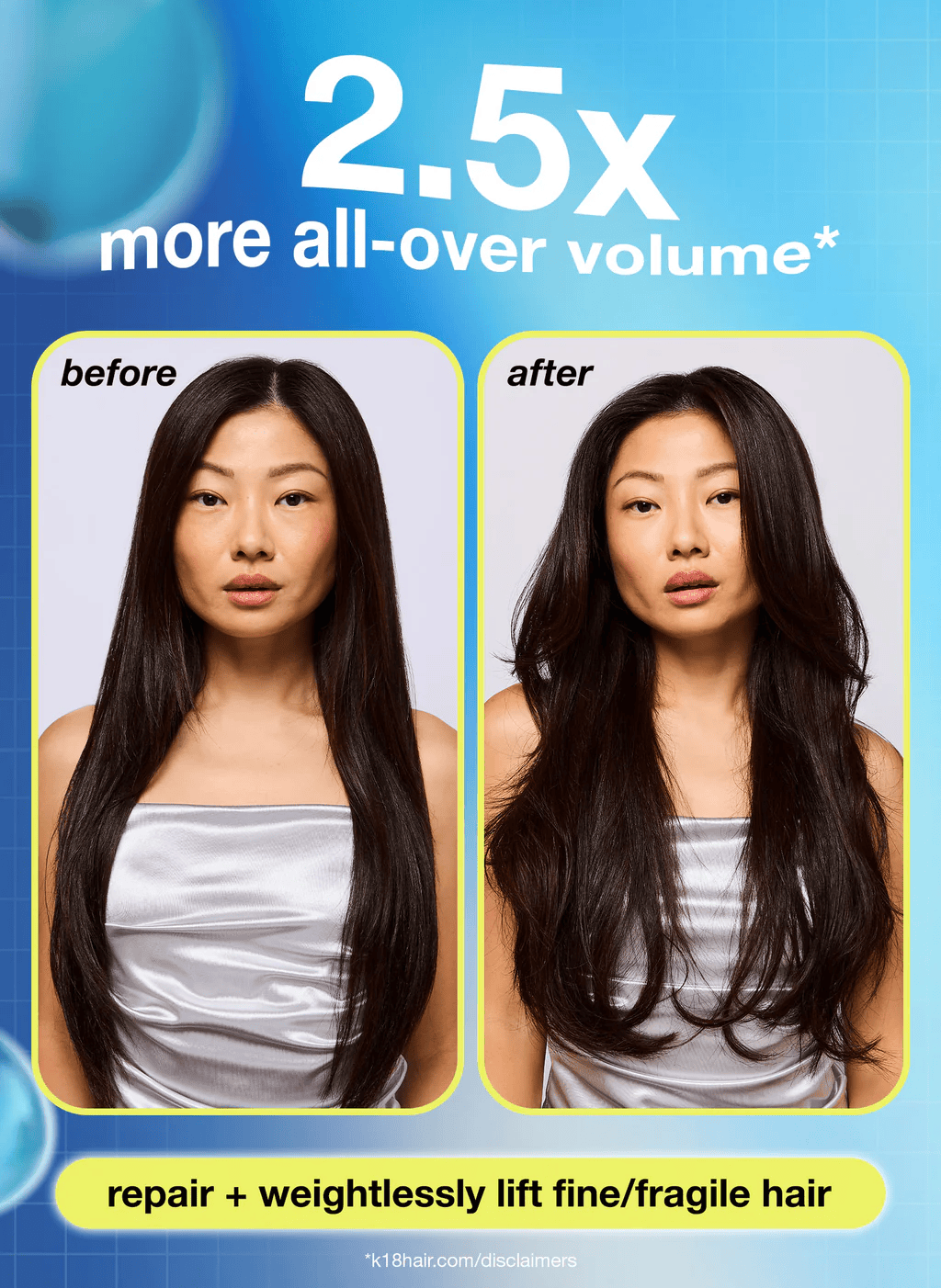 K18 ASTROLIFT™ REPARATIVE VOLUME SPRAY | FREE 1pc K18 Hair Mask 5ml