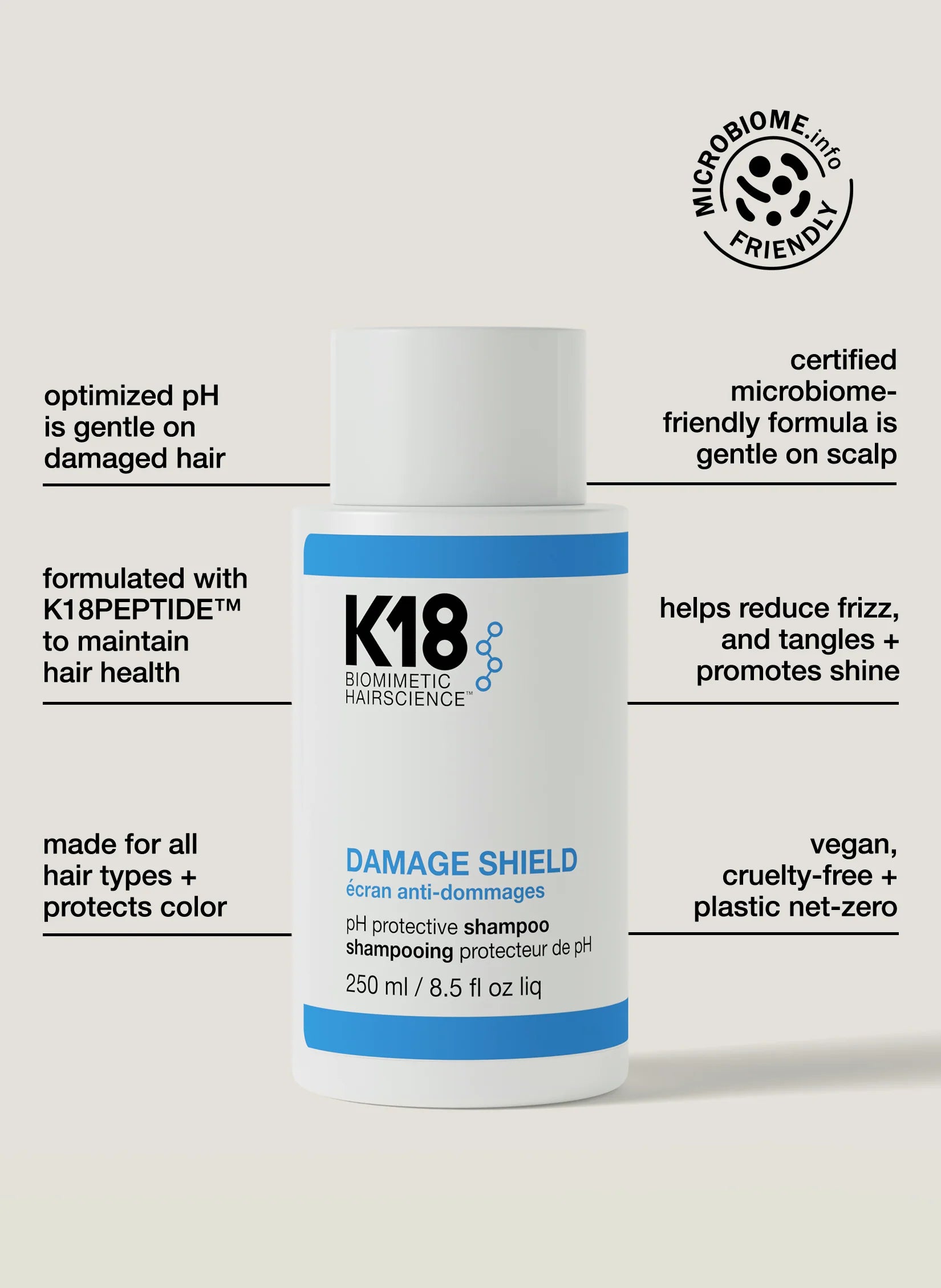 K18 PEPTIDE PREP™ Detox Shampoo 250ml – K18 Hair Philippines