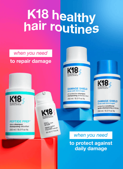 K18 Damage Shield PH Protective Conditioner 250ml | FREE 1pc K18 Hair Oil 1ml