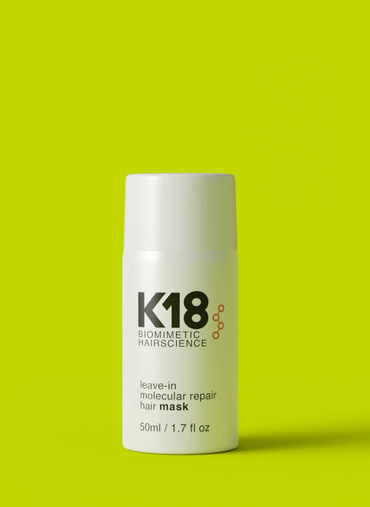 K18 Leave-In Molecular Repair Mask 50ml | FREE 1pc K18 Hair Oil 1ml