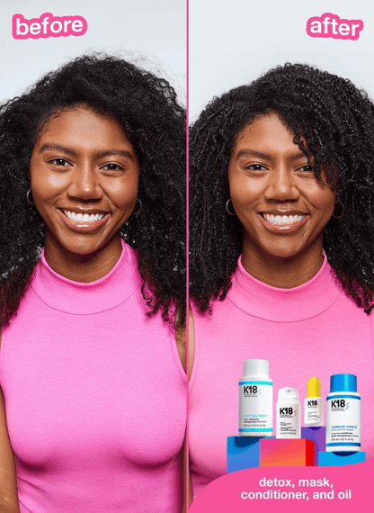 K18 Damage Shield PH Protective Conditioner 250ml | FREE 1pc K18 Hair Oil 1ml